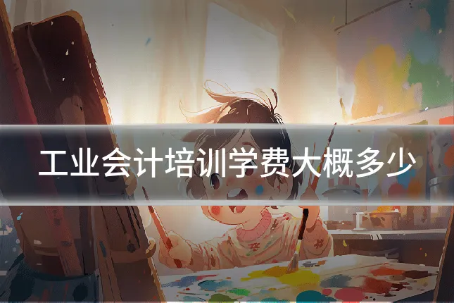 工业会计培训学费大概多少
