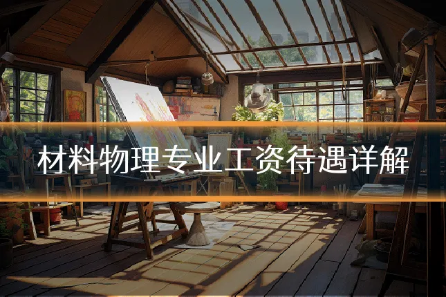 材料物理专业工资待遇详解