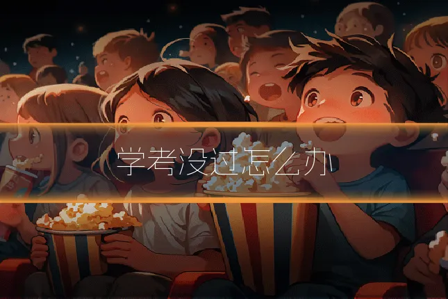 学考没过怎么办