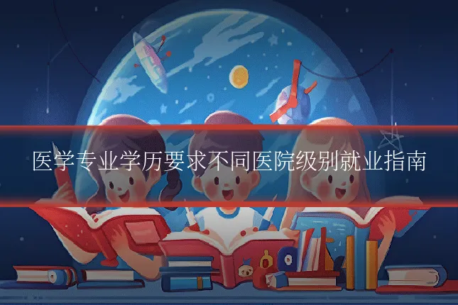 医学专业学历要求不同医院级别就业指南