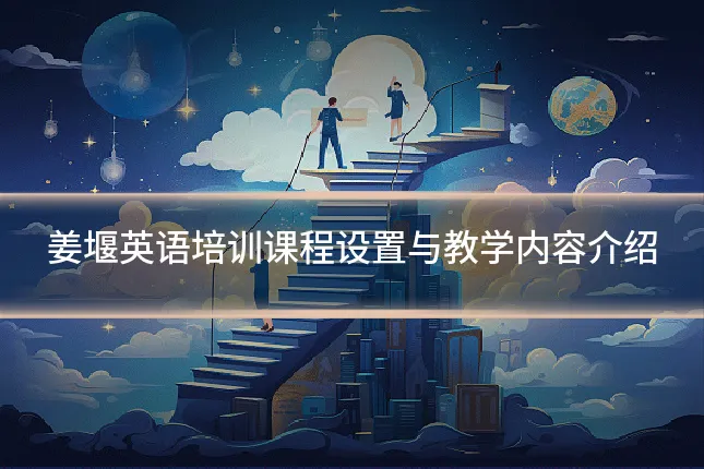 姜堰英语培训课程设置与教学内容介绍