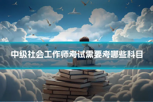 中级社会工作师考试需要考哪些科目