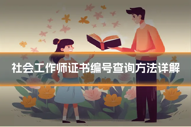 社会工作师证书编号查询方法详解