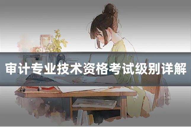 审计专业技术资格考试级别详解