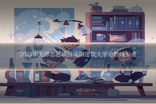 2023年天津志愿填报沈阳建筑大学分数线参考