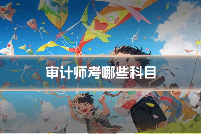 审计师考哪些科目