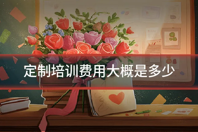定制培训费用大概是多少