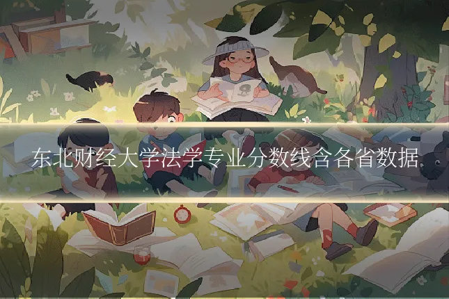 东北财经大学法学专业分数线含各省数据