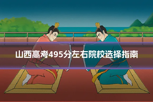 山西高考495分左右院校选择指南