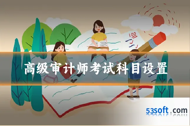 高级审计师考试科目设置
