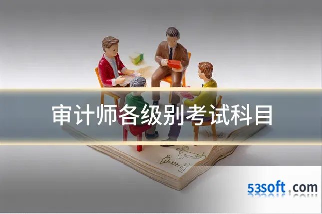 审计师各级别考试科目