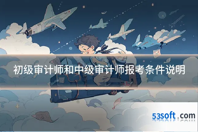 初级审计师和中级审计师报考条件说明