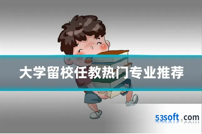 大学留校任教热门专业推荐