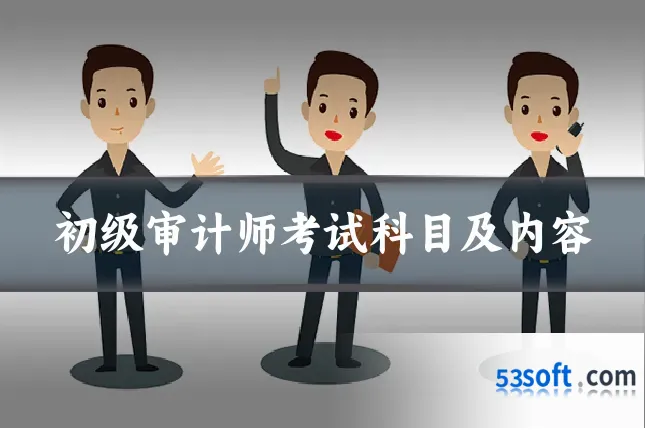 初级审计师考试科目及内容