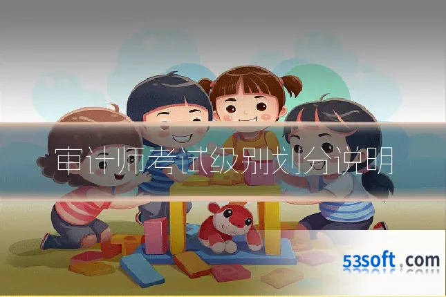审计师考试级别划分说明