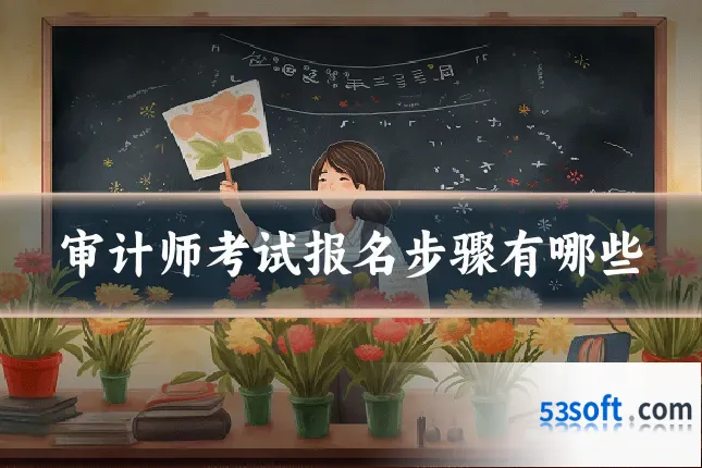 审计师考试报名步骤有哪些