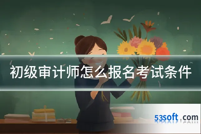 初级审计师怎么报名考试条件