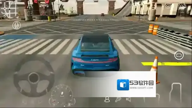 手动挡停车场小米su7模组汽车