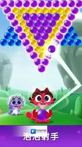 太空猫泡泡龙颜色