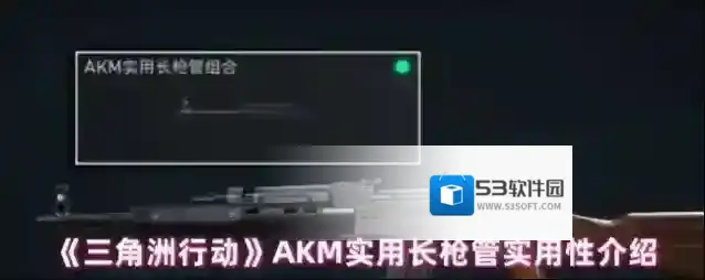 《三角洲行动》AKM实用长枪管实用性介绍