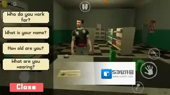 夜间伪人超市体验