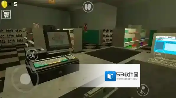 夜间伪人超市氛围