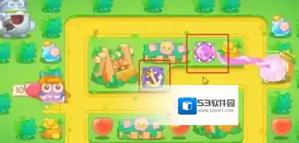 保卫萝卜4绿野奇缘10关怎么打