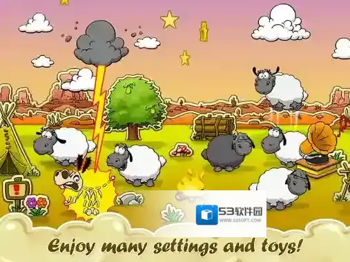 云和绵羊的故事云朵