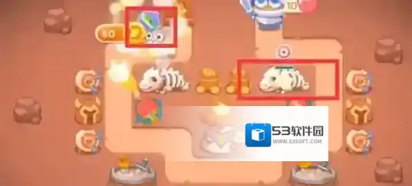 保卫萝卜4饿龙传说第17关攻略详解