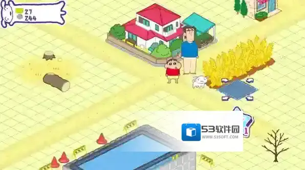 蜡笔小新春日部市大开发建筑