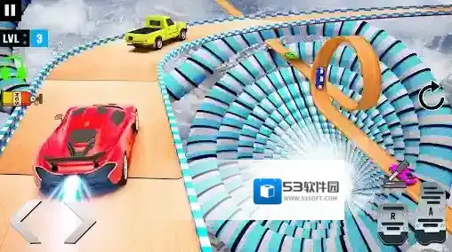 超级坡道汽车特技坡道