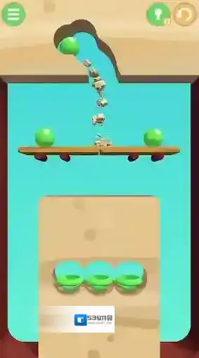 超级挖坑大师落到