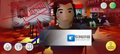 机场安检员检查