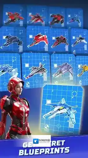 红色狩猎天空烈焰飞机