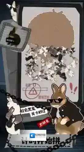 挤在一起的兔兔在一起