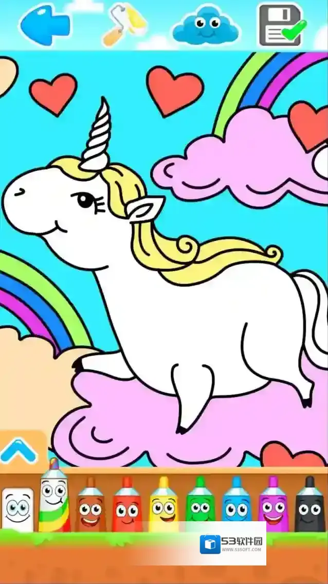 小公主画画世界颜色