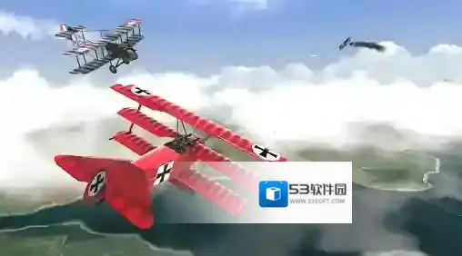 空战战机飞行员先锋飞行