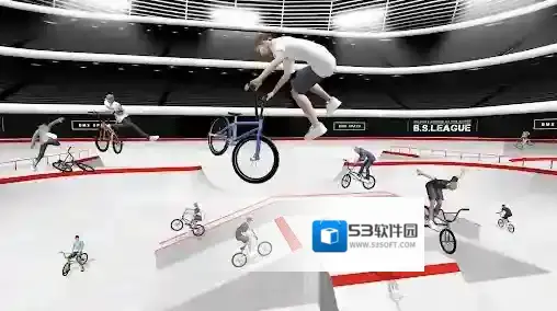 小轮车空间骑行