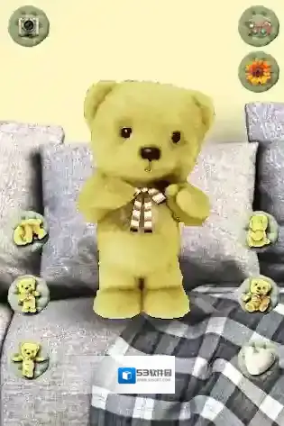 会说话的毛绒熊小熊