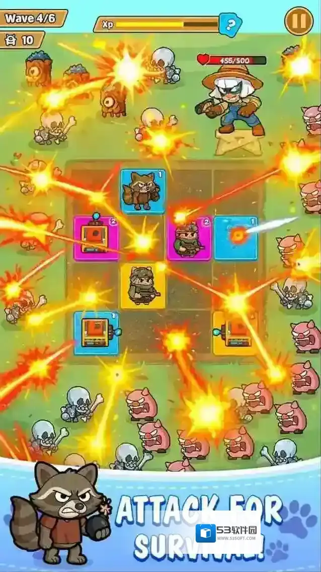 动物防卫战手游截图2
