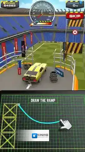 斜坡大冲刺你的距离