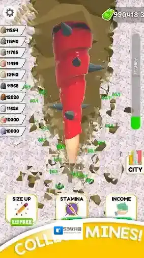 铅笔挖掘建造城市手游截图4