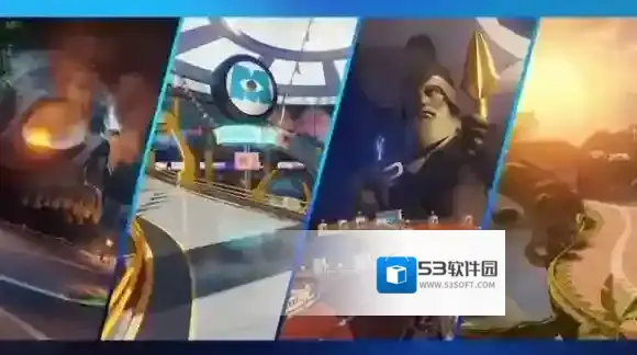 迪士尼无限飞车赛道