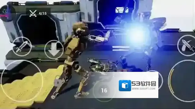 机器人剑术对决击败