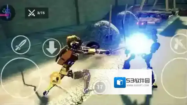 机器人剑术对决近战武器