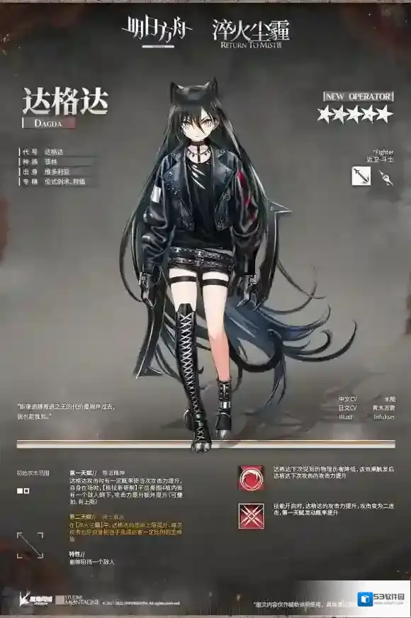 明日方舟干员