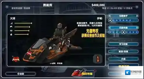 激流快艇3赛艇