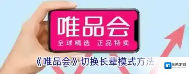 《唯品会》切换长辈模式方法